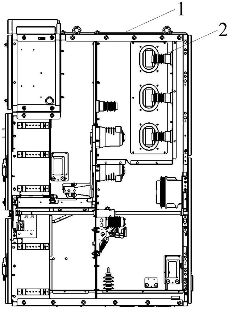 A high voltage switch cabinet