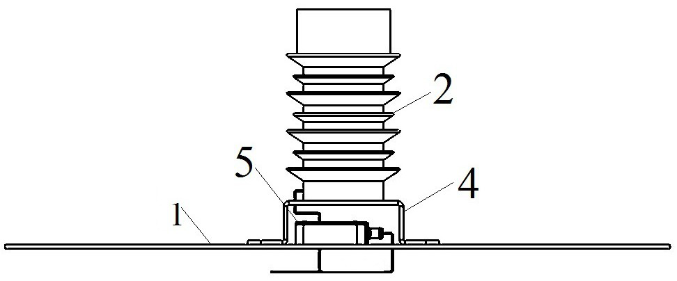 A high voltage switch cabinet