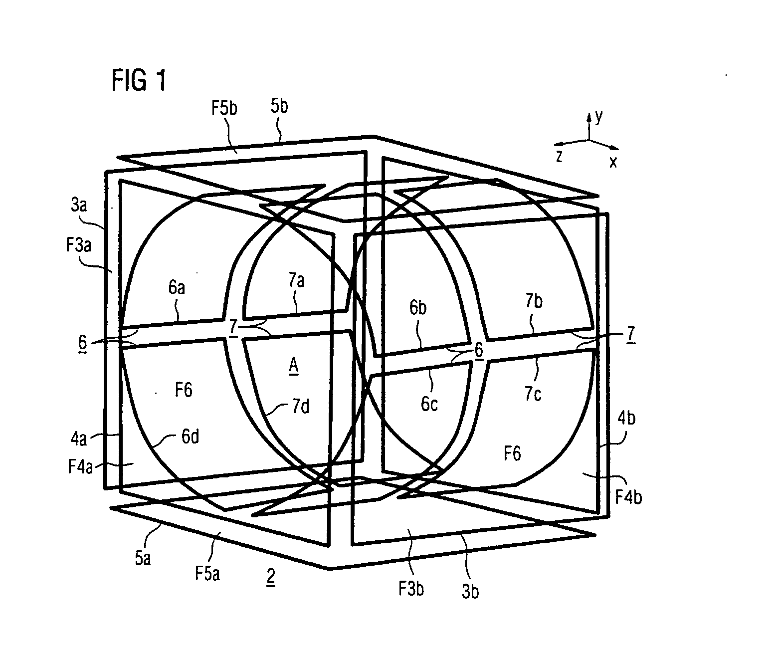 Magnet coil system for contactless movement of a magnetic body in a working space