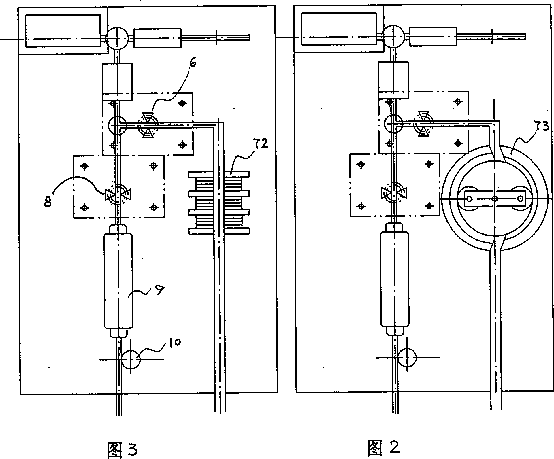 Monitoring and therapeutic apparatus for draining and displacing cerebrospinal fluid and pressurizing