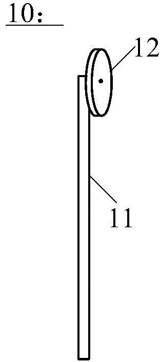 Substrate supporting needle, substrate supporting device and substrate picking and placing system