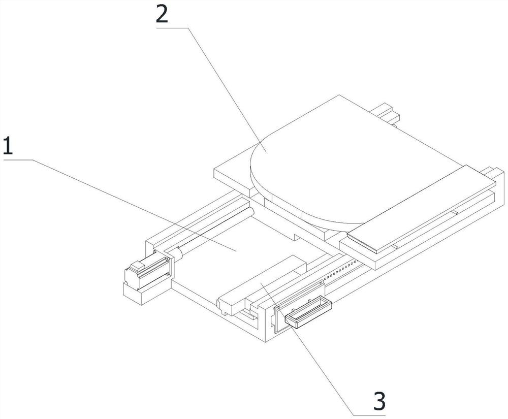 Automatic transferring and conveying system for edge sealing of pressure plate