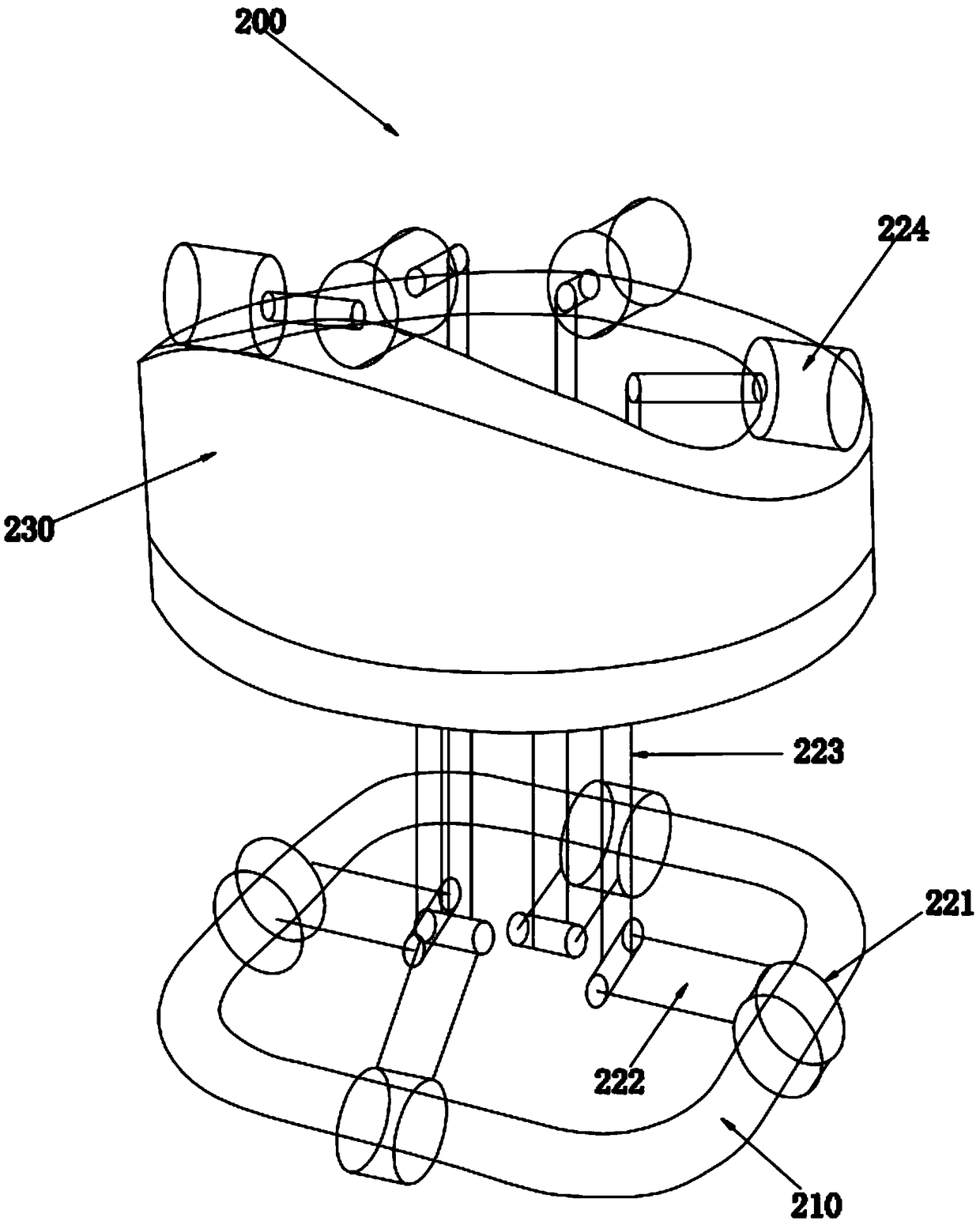 Medical powder mixing cup