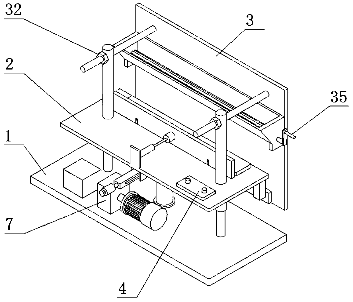 Energy-saving environment-friendly building bricklaying device