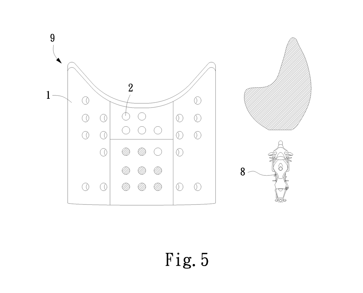 Road-adaptive headlight for motorcycles