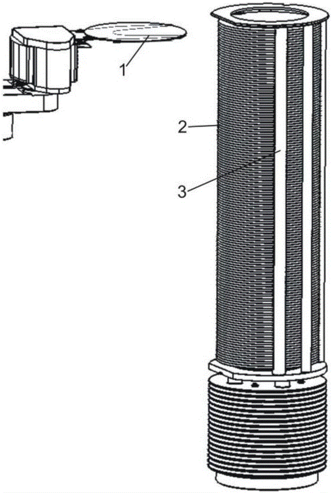 Ultrasound-based silicon wafer distribution state recognition method and device