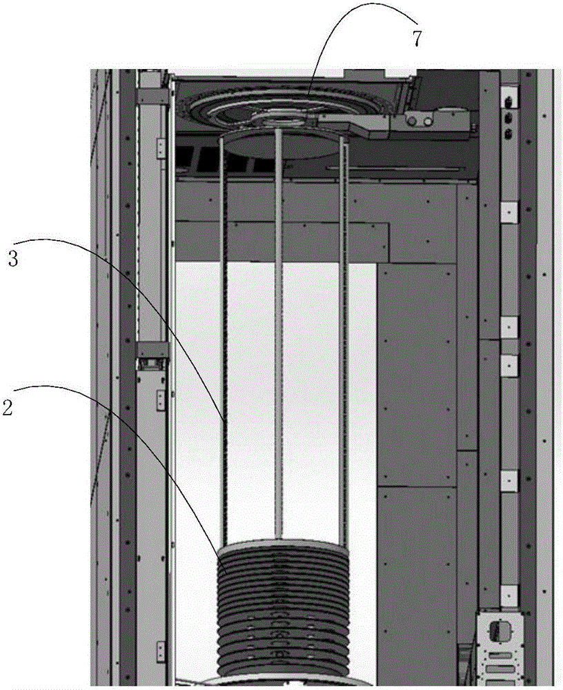 Ultrasound-based silicon wafer distribution state recognition method and device