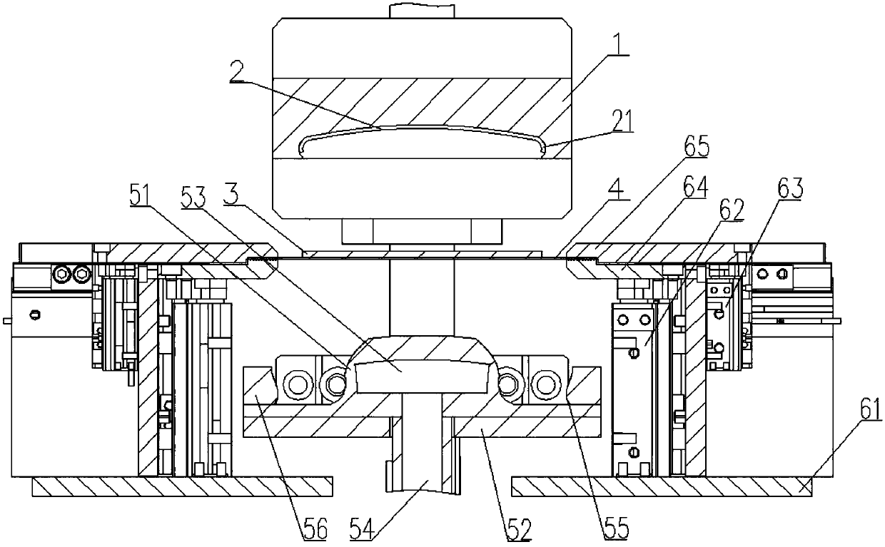 Screen laminating device and laminating method