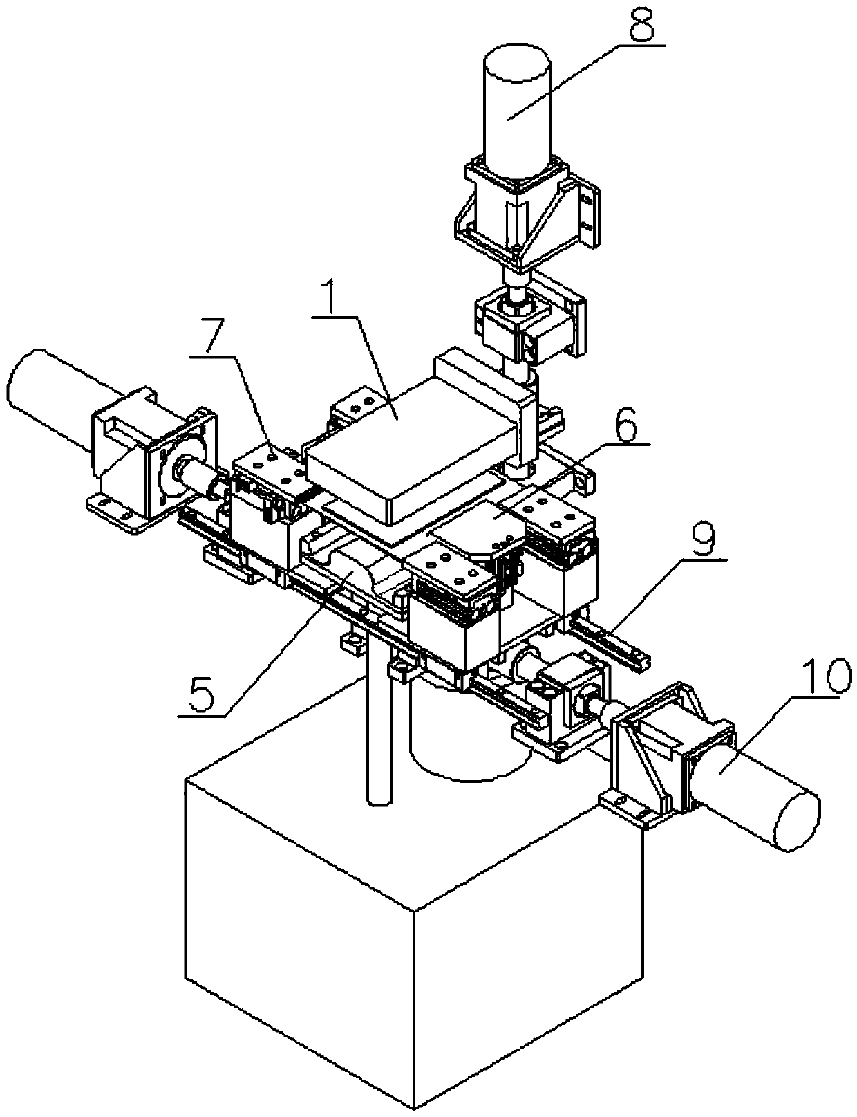 Screen laminating device and laminating method