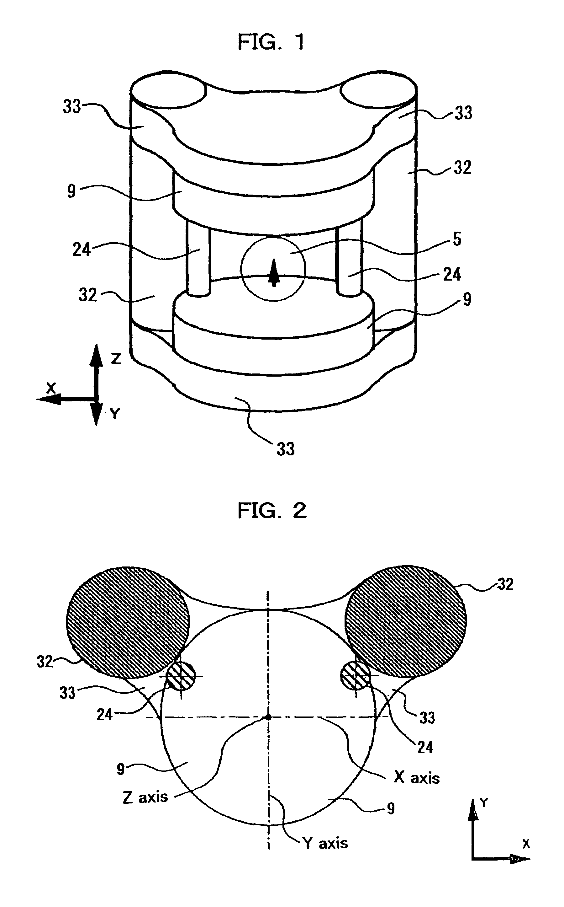 Open magnet device and magnetic resonance imaging apparatus comprising it