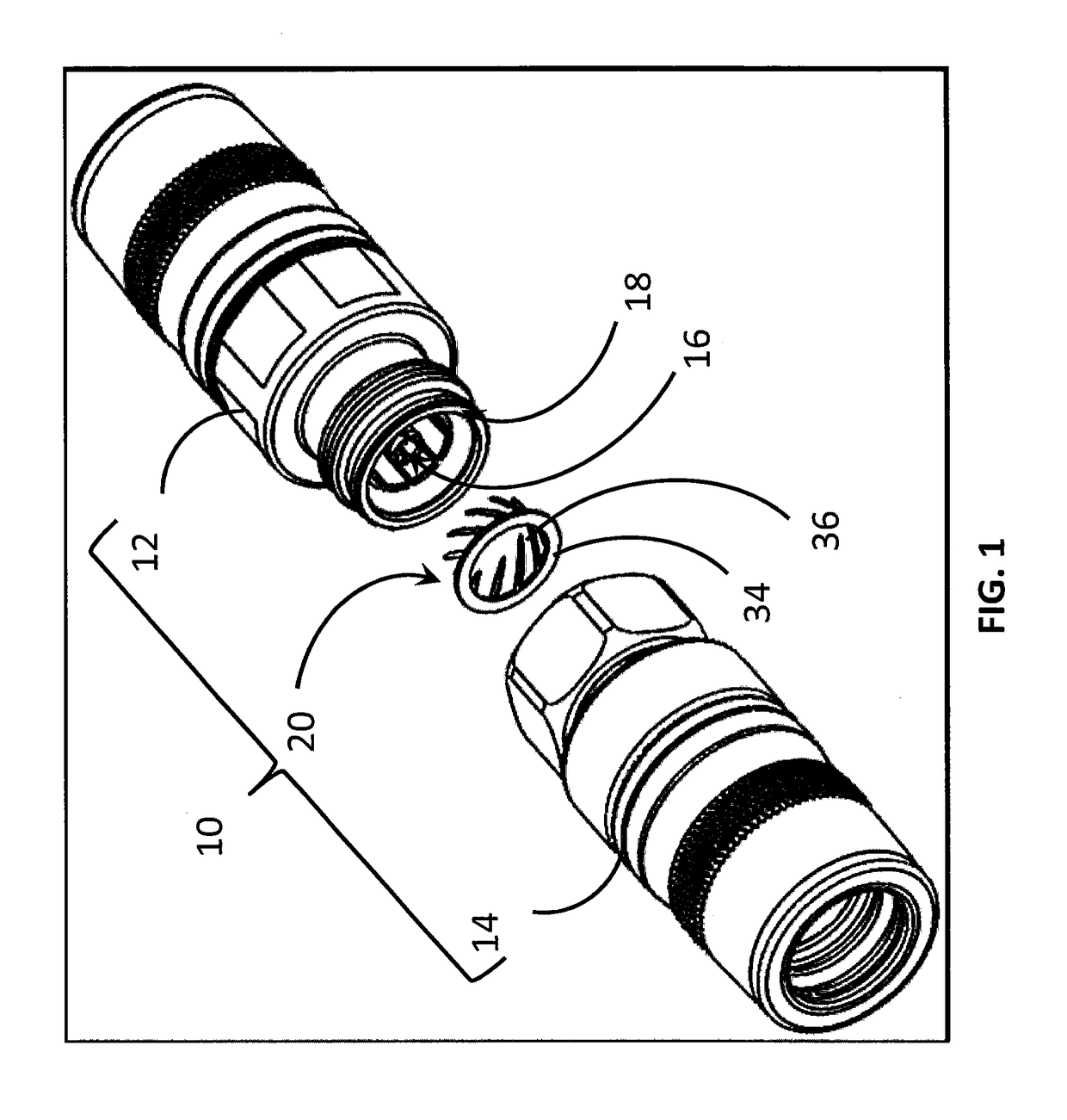 Device and method for protecting spring-biased conductor elements