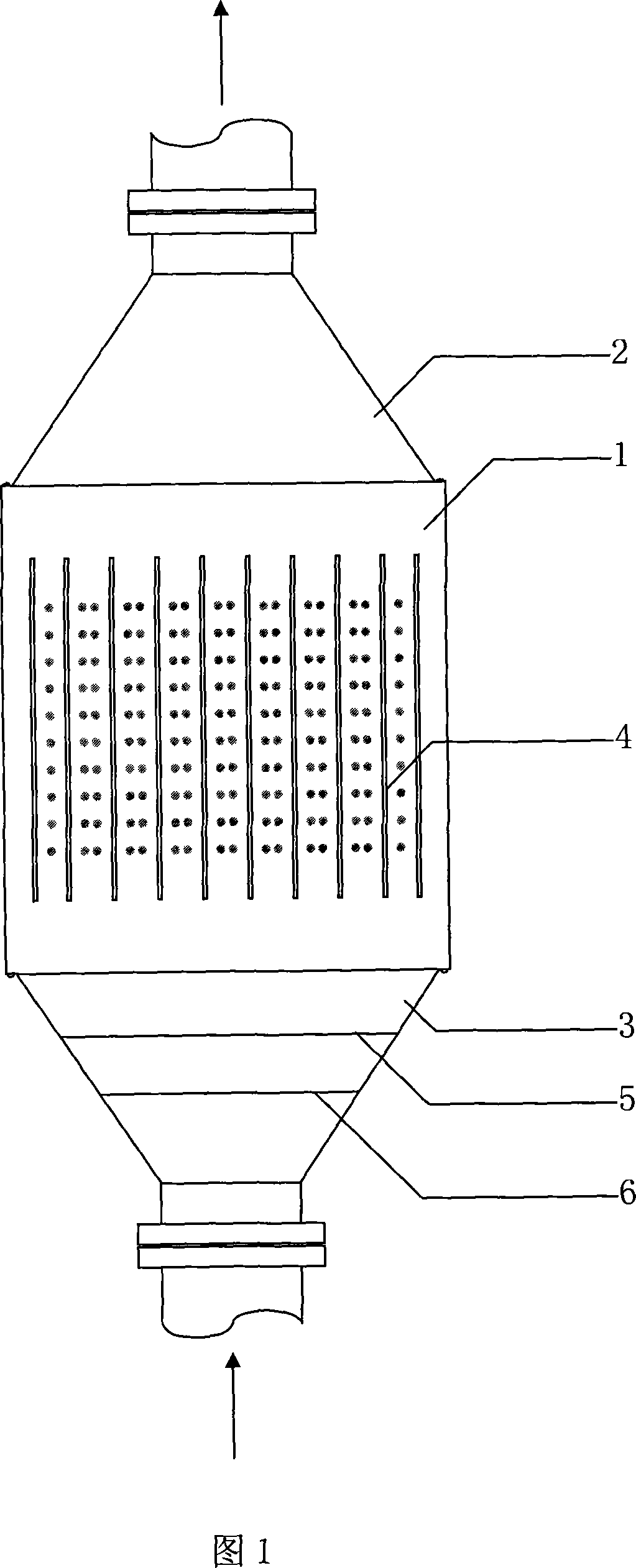 Equipment for treating industrial waste gas of plasma in low temperature