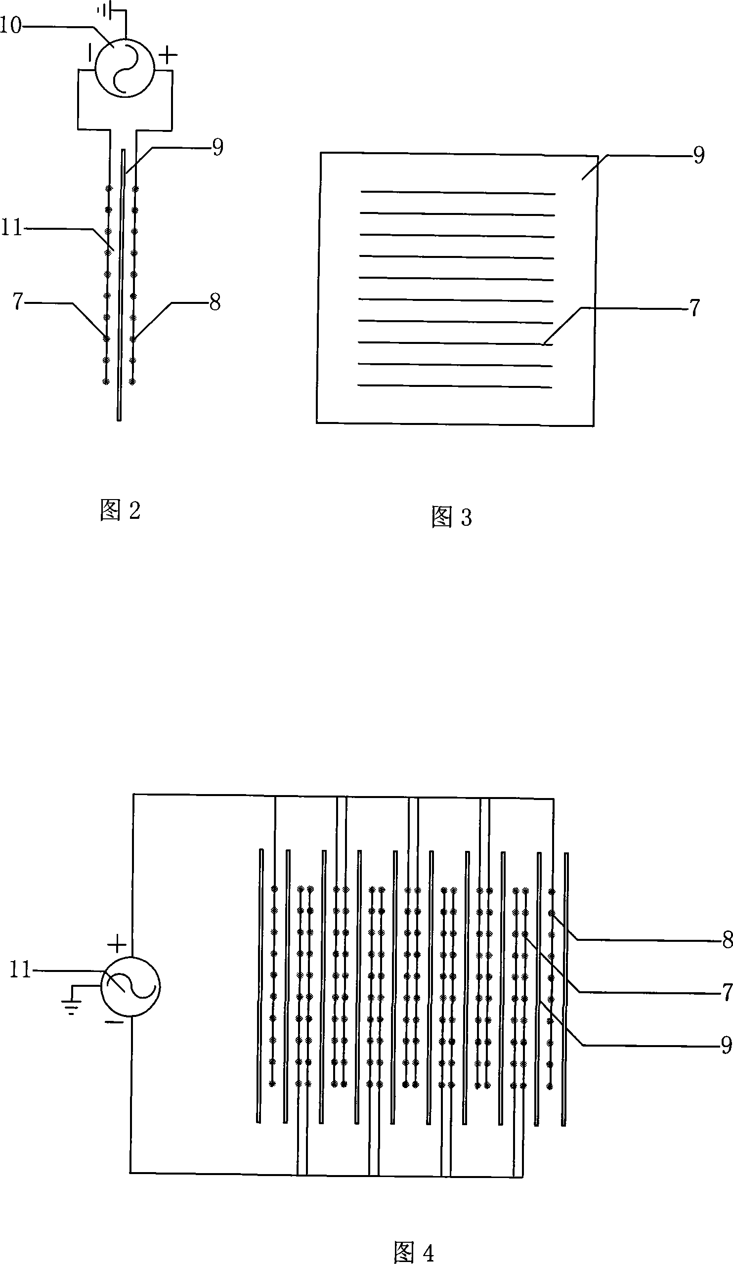 Equipment for treating industrial waste gas of plasma in low temperature