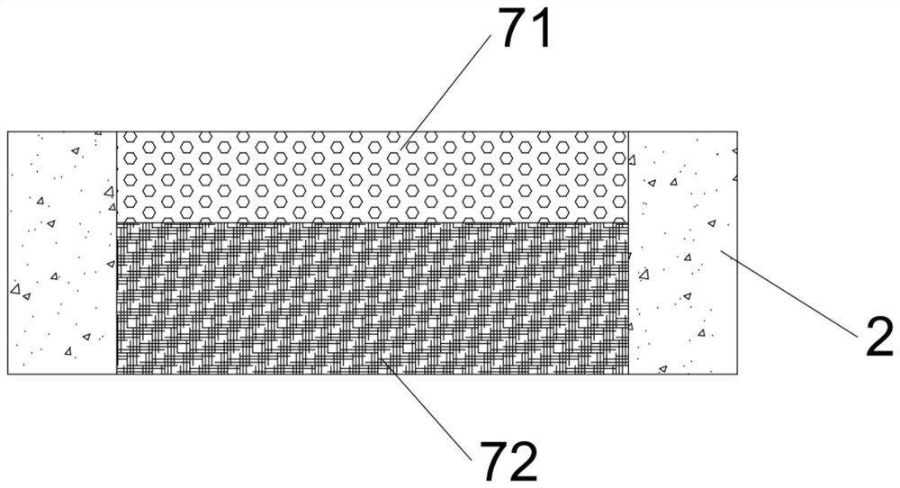 River channel ecological protection slope and construction method thereof