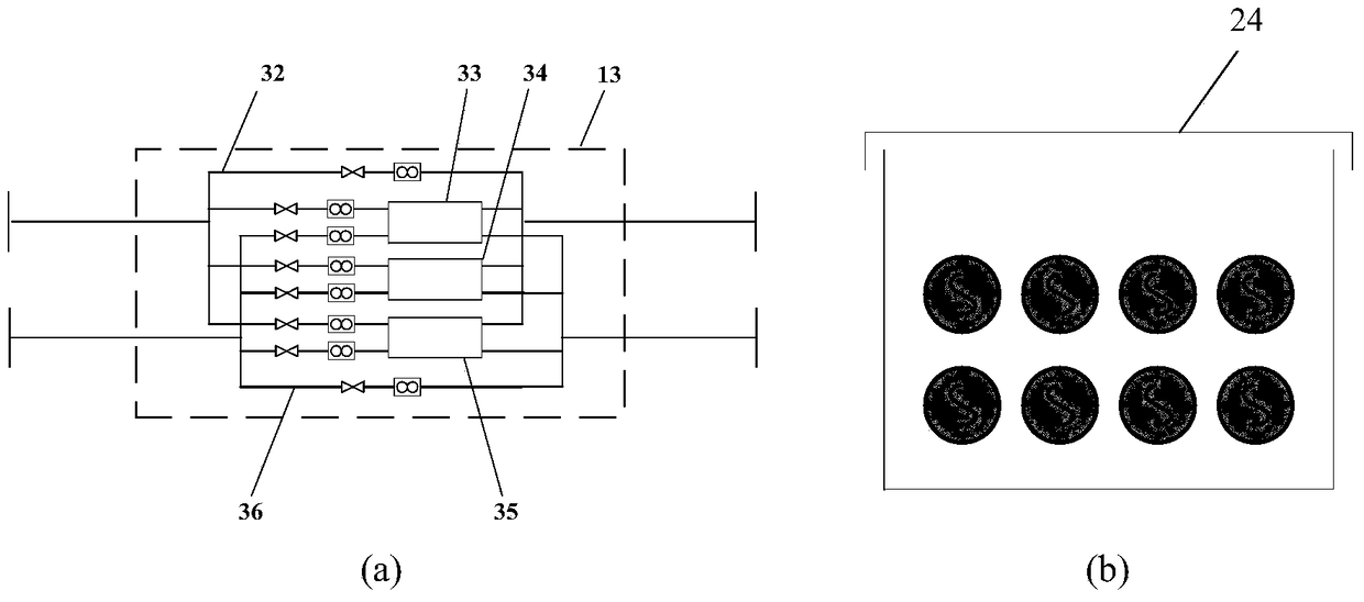 A kind of molten salt heat exchange experimental device and its control method