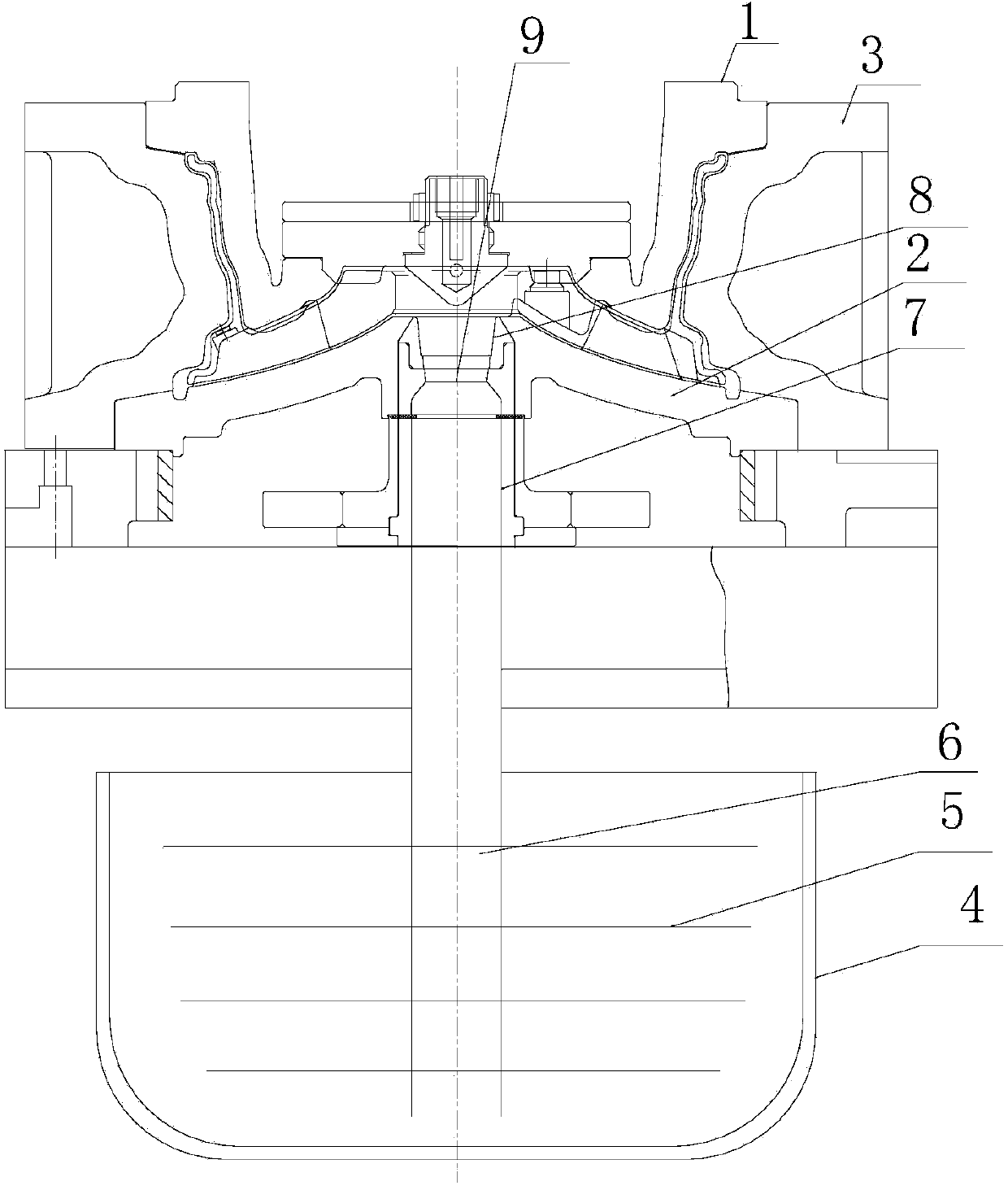 Casting cooling system, casting mold and casting method for aluminum hubs