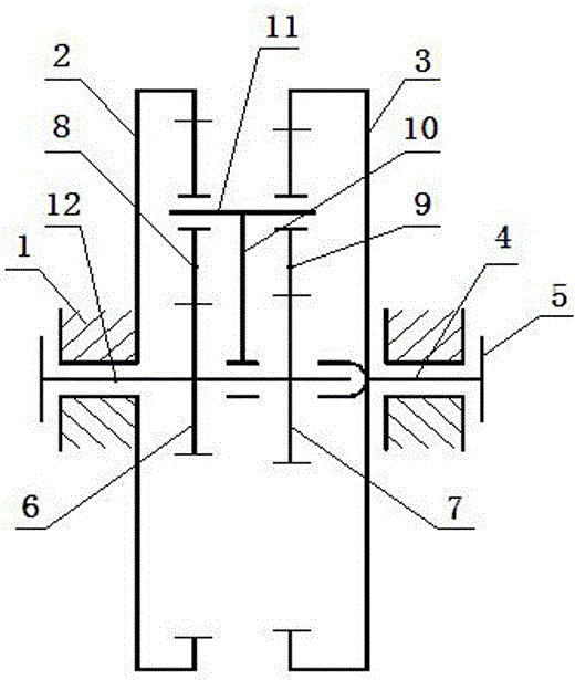 Differential planetary reducer