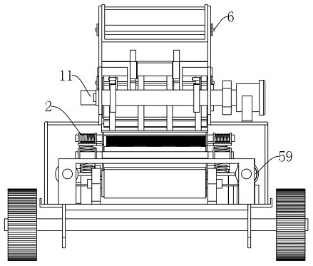 Mining machinery crushing device based on phase change principle