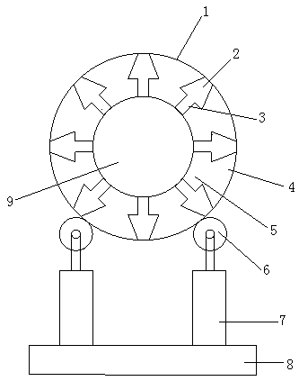 Automatic companion stone embedding and lining autogenous grinder