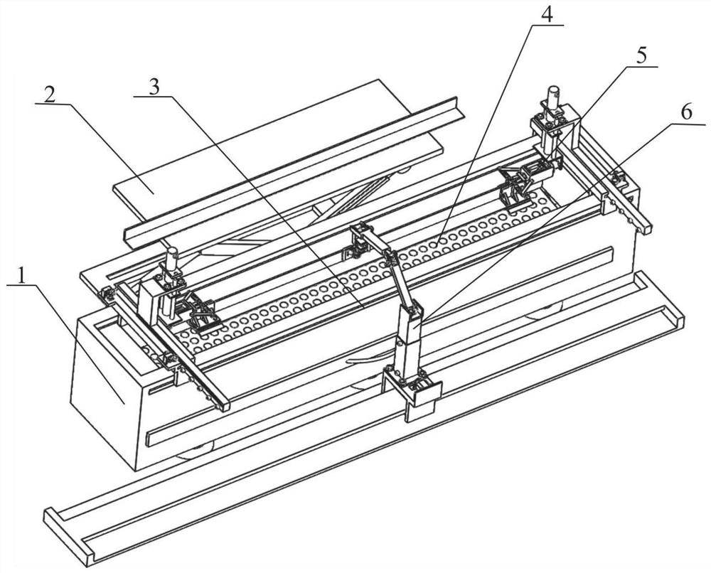 Automatic mold cleaning device for PC component production line