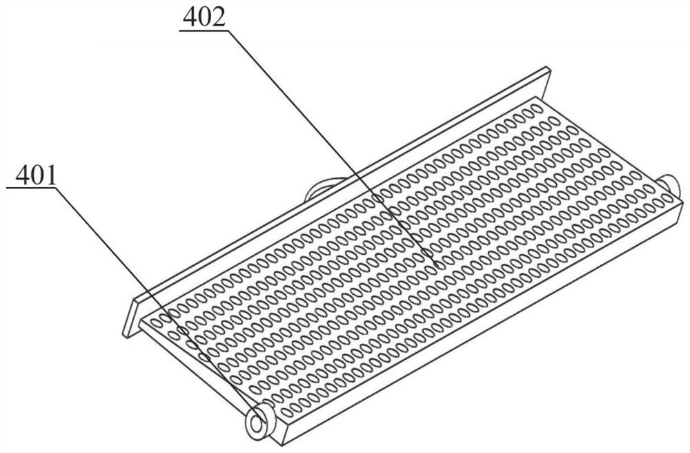 Automatic mold cleaning device for PC component production line