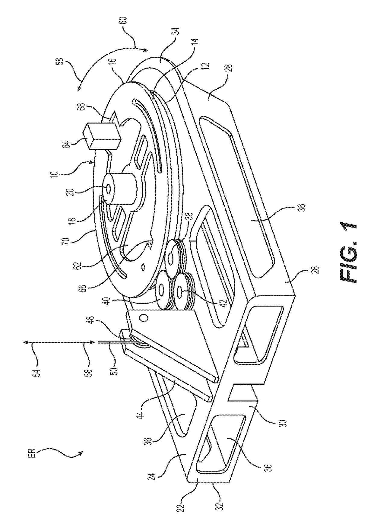 Zero G inertia exercise apparatus