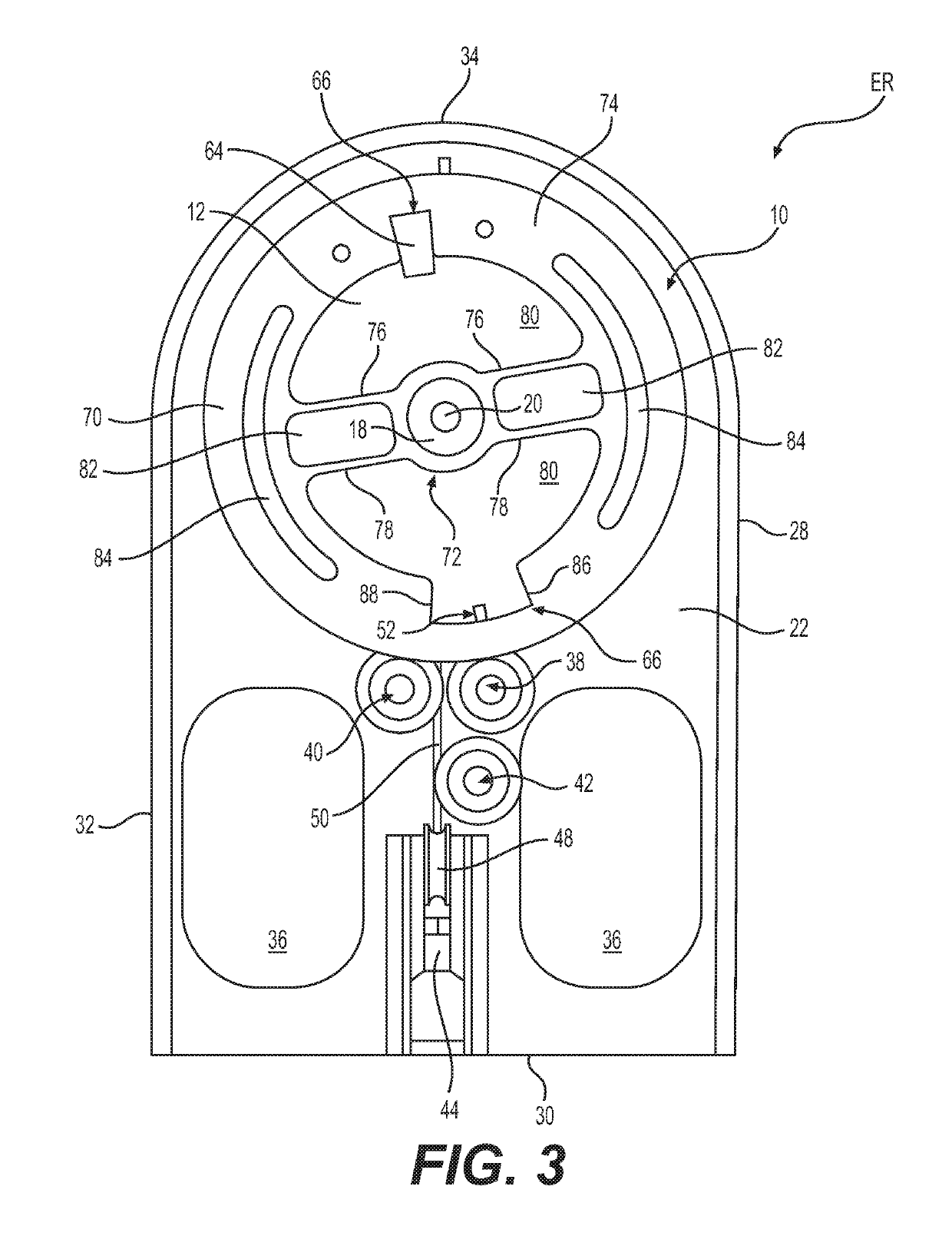 Zero G inertia exercise apparatus