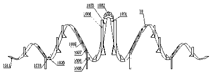 Environment-friendly concentrated brine treatment device