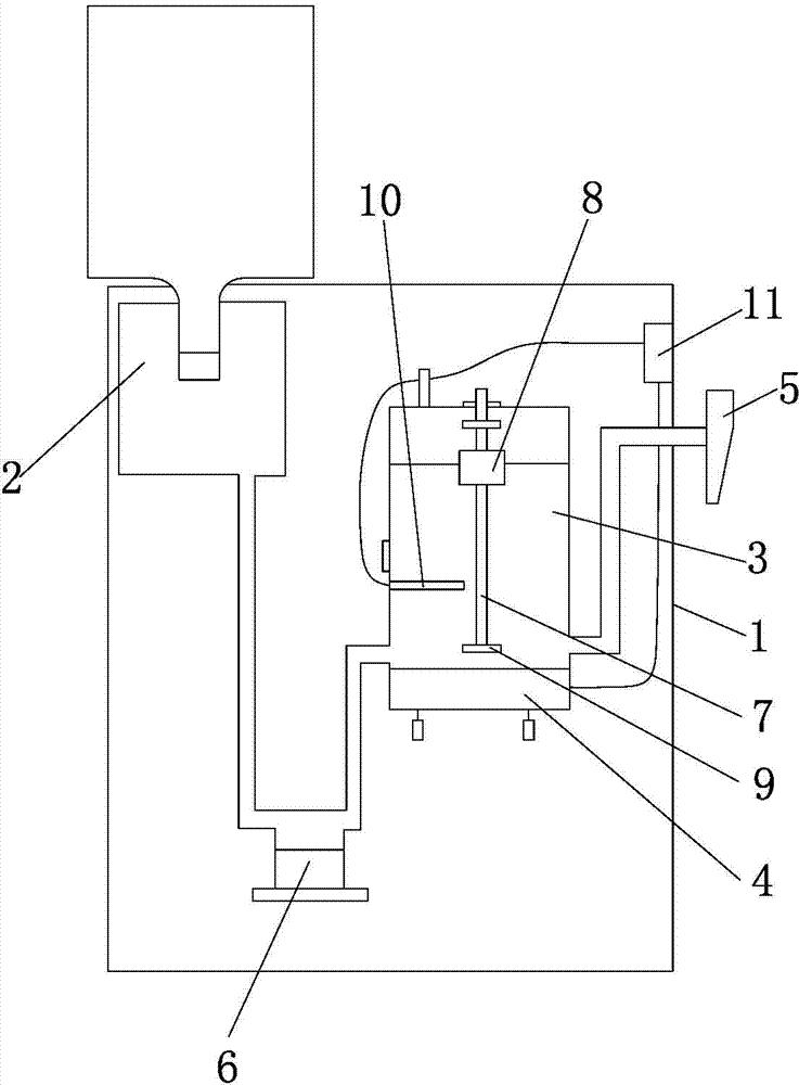 Control equipment for water dispenser