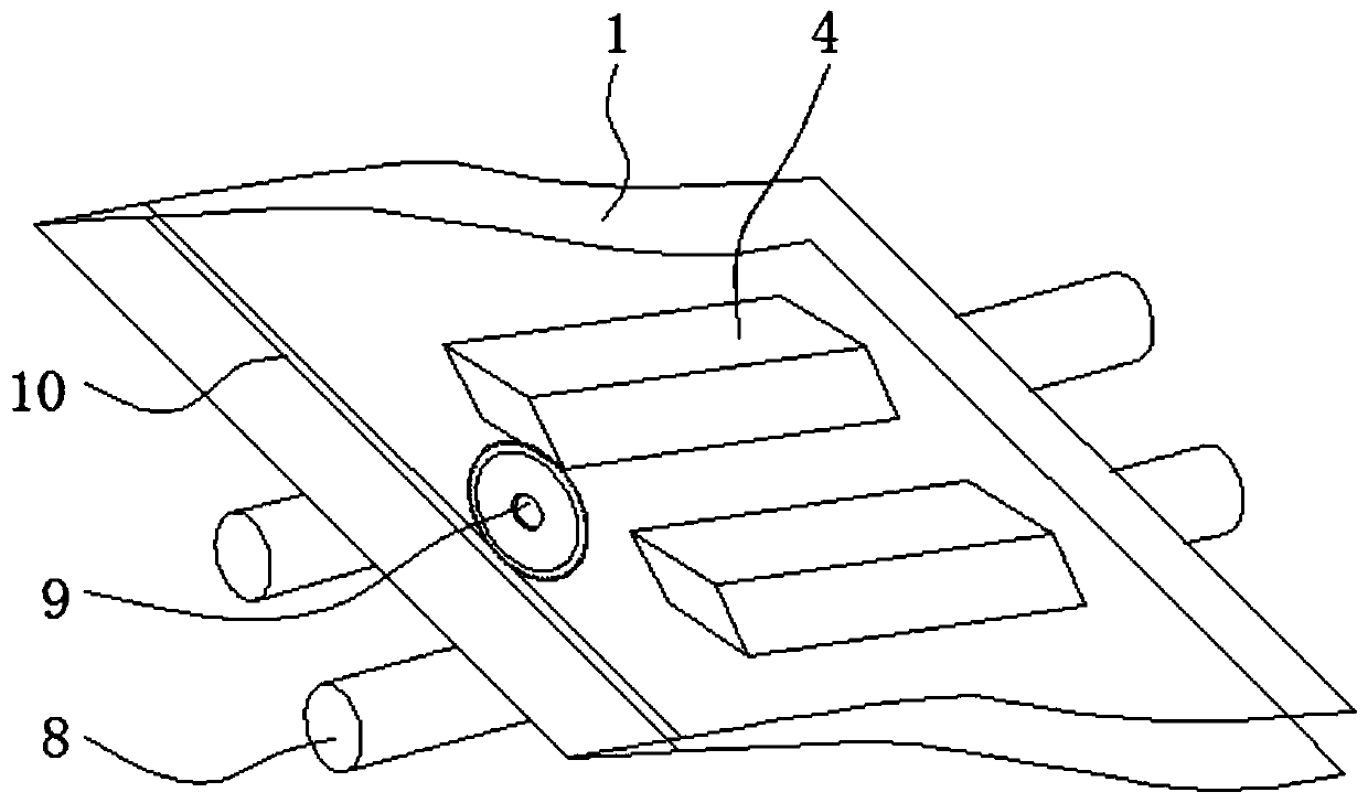 Processing equipment of upper and lower membrane integrated packing bag and processing method of upper and lower membrane integrated packing bag