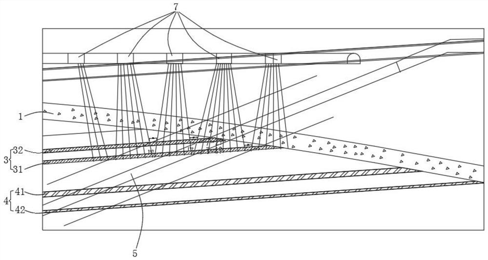 Coal uncovering method in deep well under complex geological conditions of strong outburst coal seam