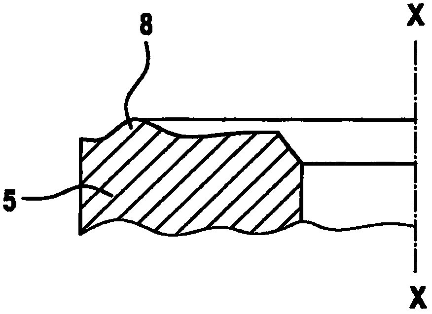 Gas injector with improved sealing