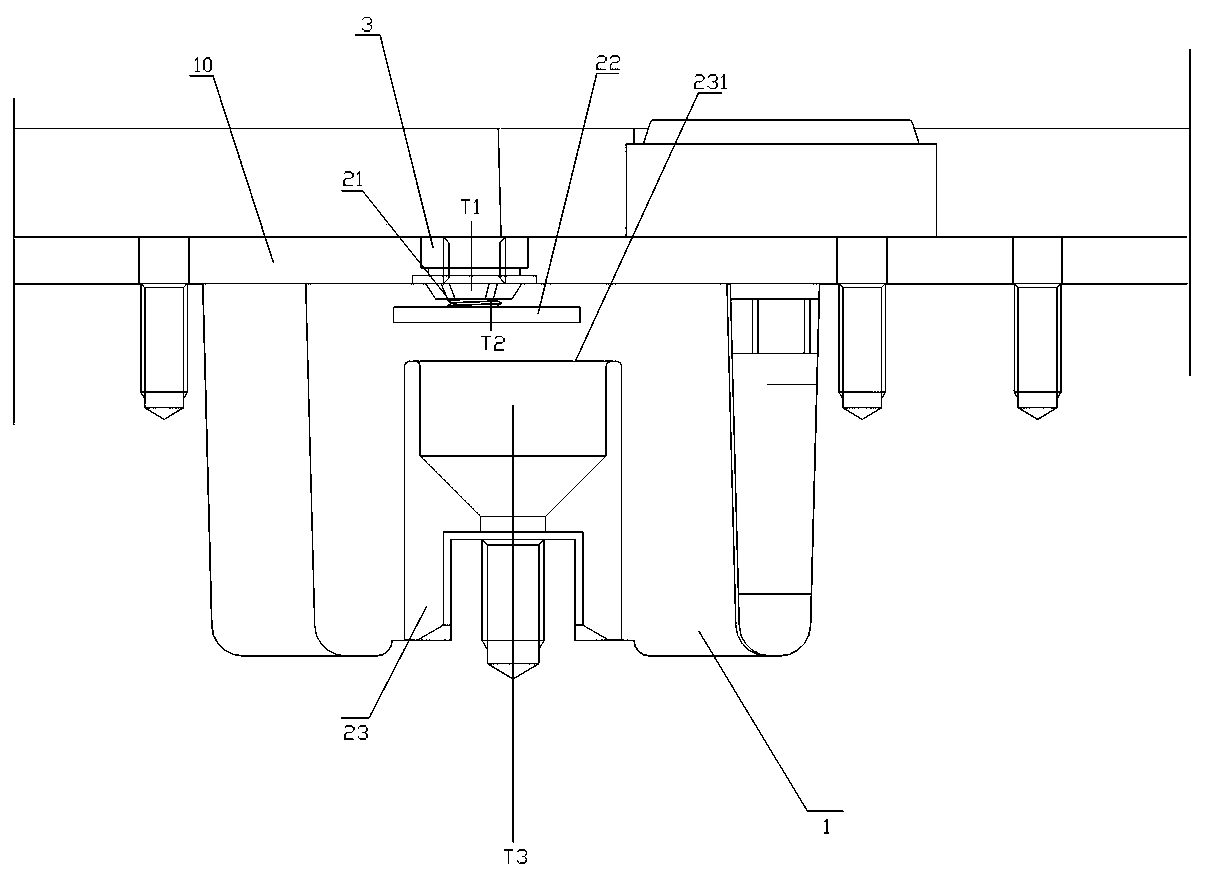 A cavity filter and its frequency modulation screw structure