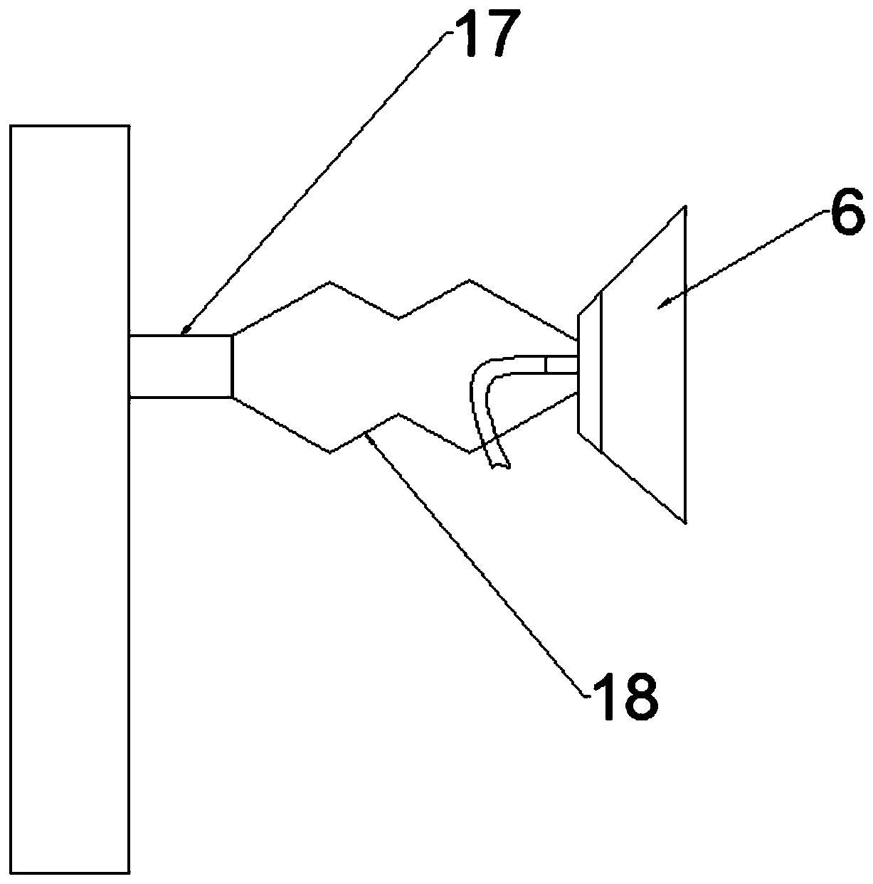 A self-aligning door opener for refrigerator door switch durability test