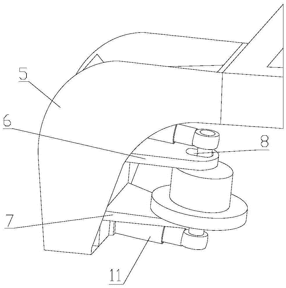 Medium-low speed magnetic levitation engineering work vehicle