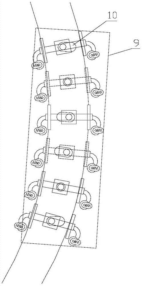 Medium-low speed magnetic levitation engineering work vehicle