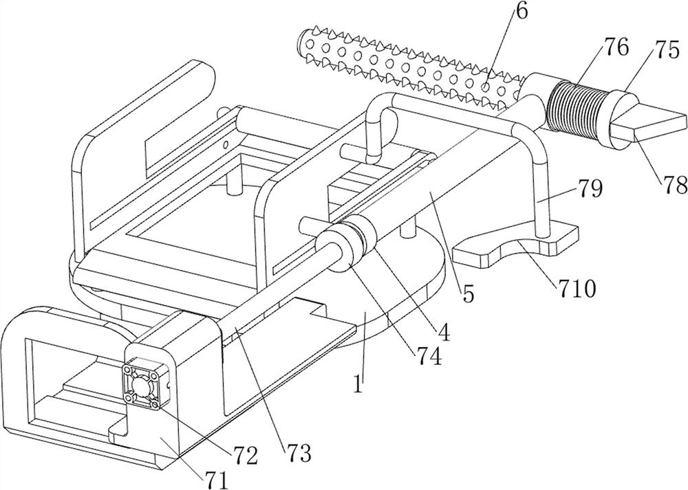 Garden deadwood breaking device