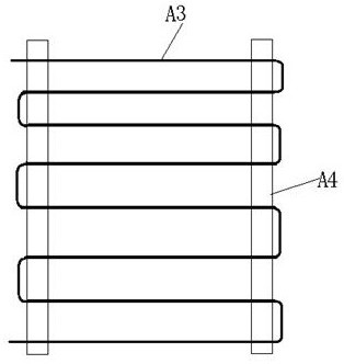 A high-efficiency production line system and production process for laminated panels