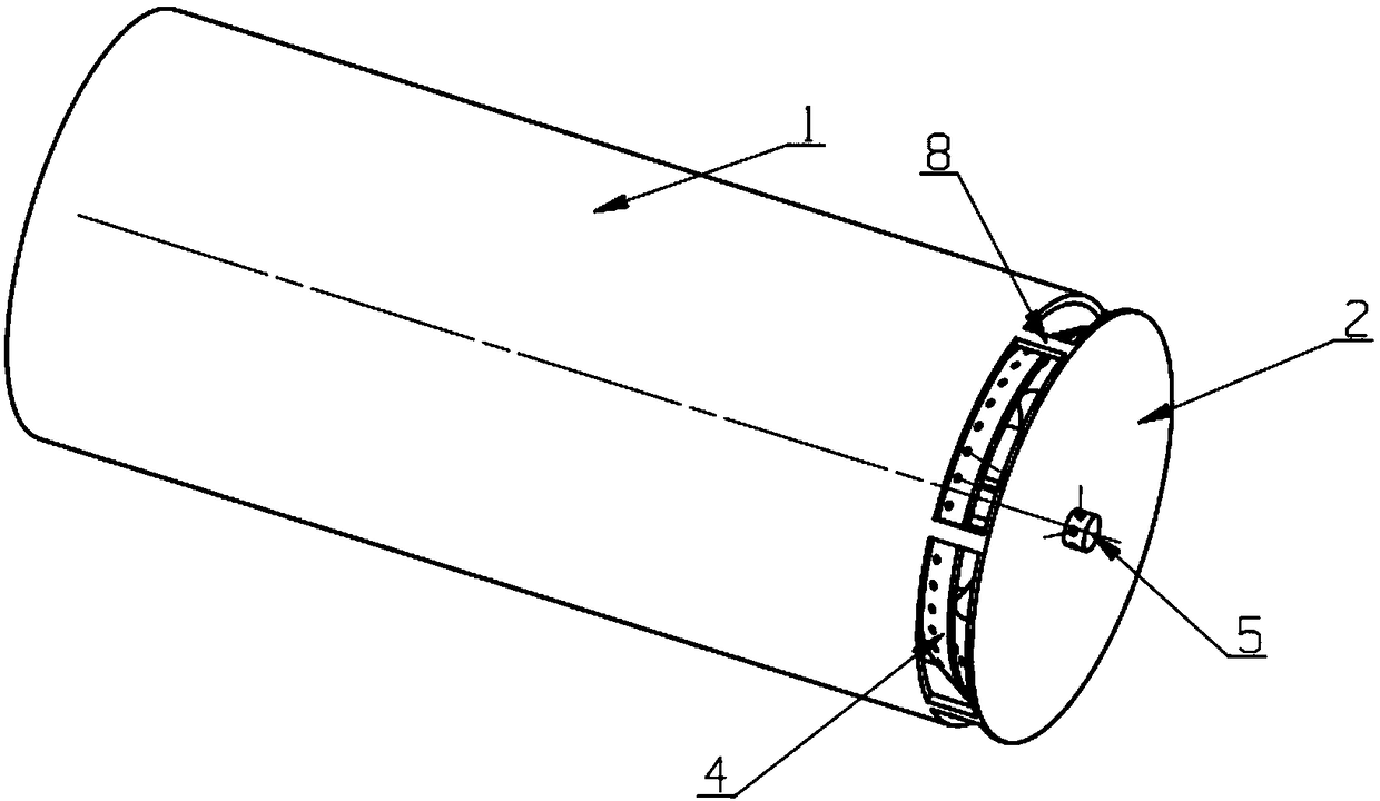 Multi-point direct injecting and opposite shearing and fast-mixing radial injection low-nitrogen combustor