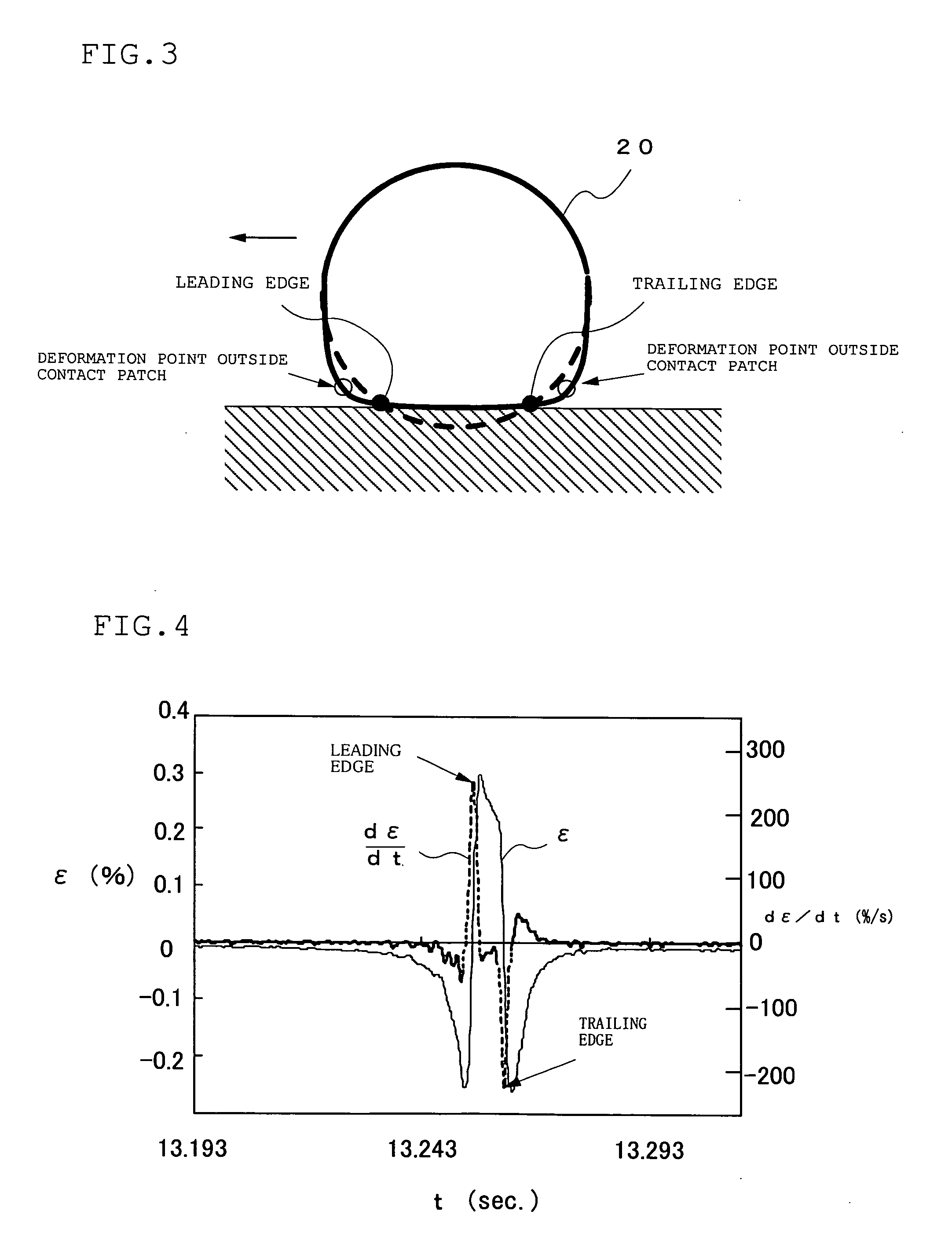 Estimation Method and Apparatus of Tire Dynamic State Amount and Tire with Sensors