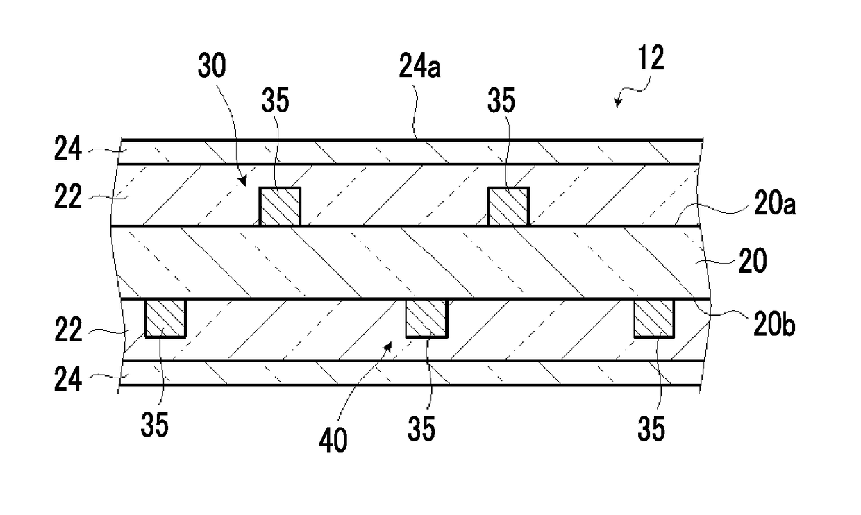 Antenna, method of manufacturing antenna, and touch sensor