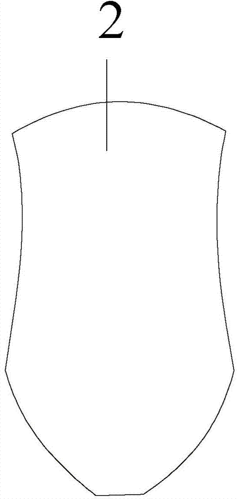 Flocking corset and preparation method thereof