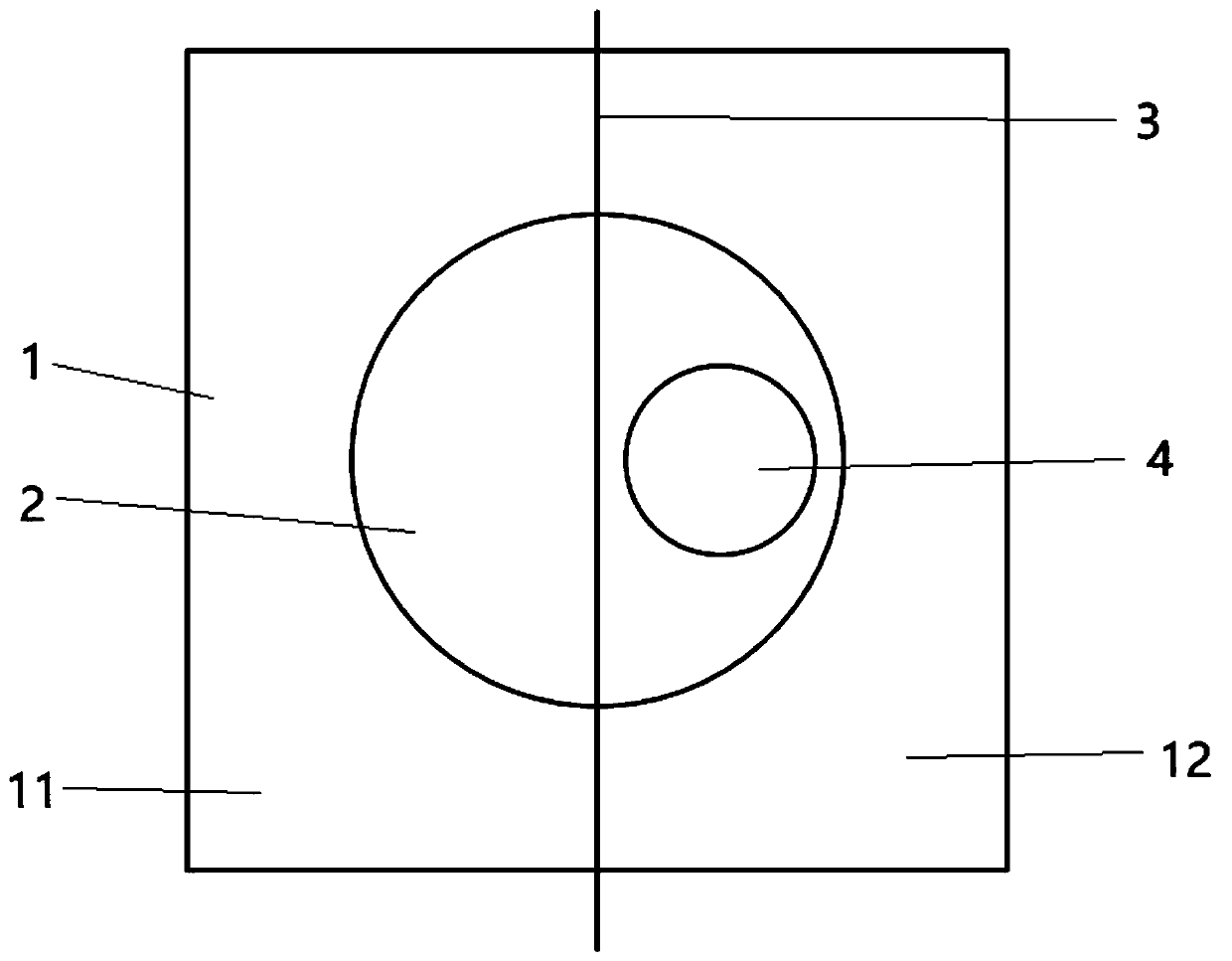 Method for machining semimetal blind hole with aspect ratio greater than 1