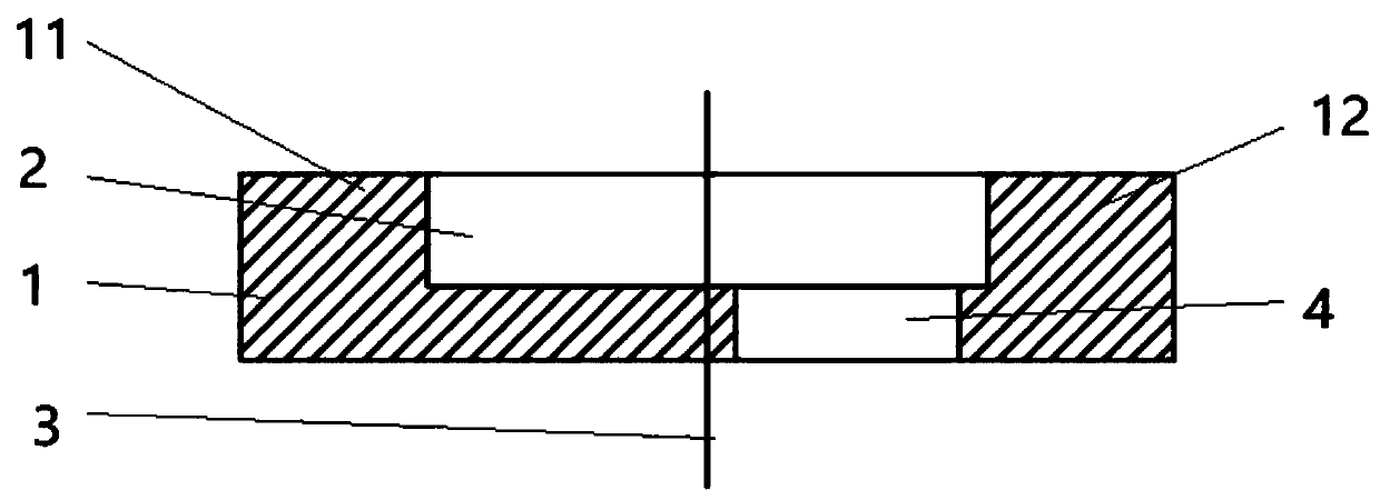 Method for machining semimetal blind hole with aspect ratio greater than 1