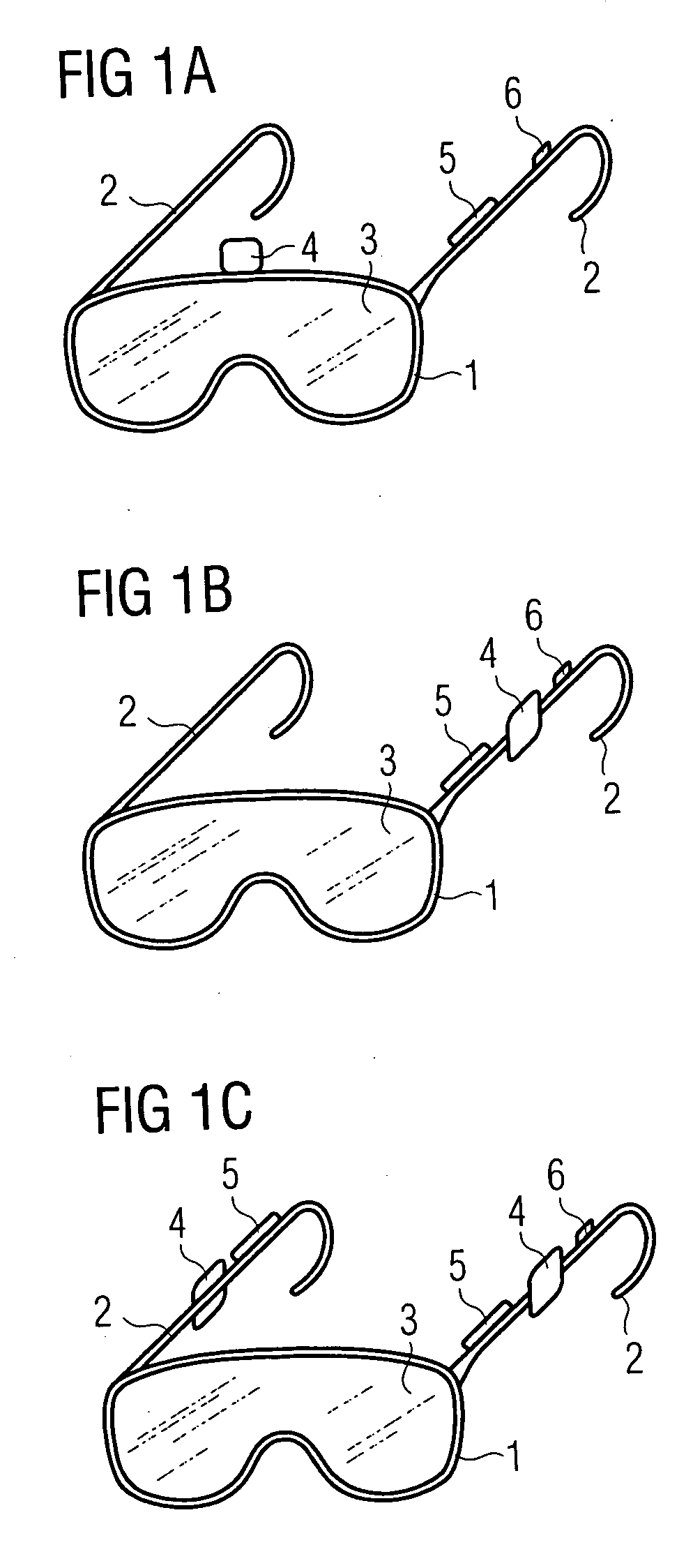 Sport goggle with increased visibility