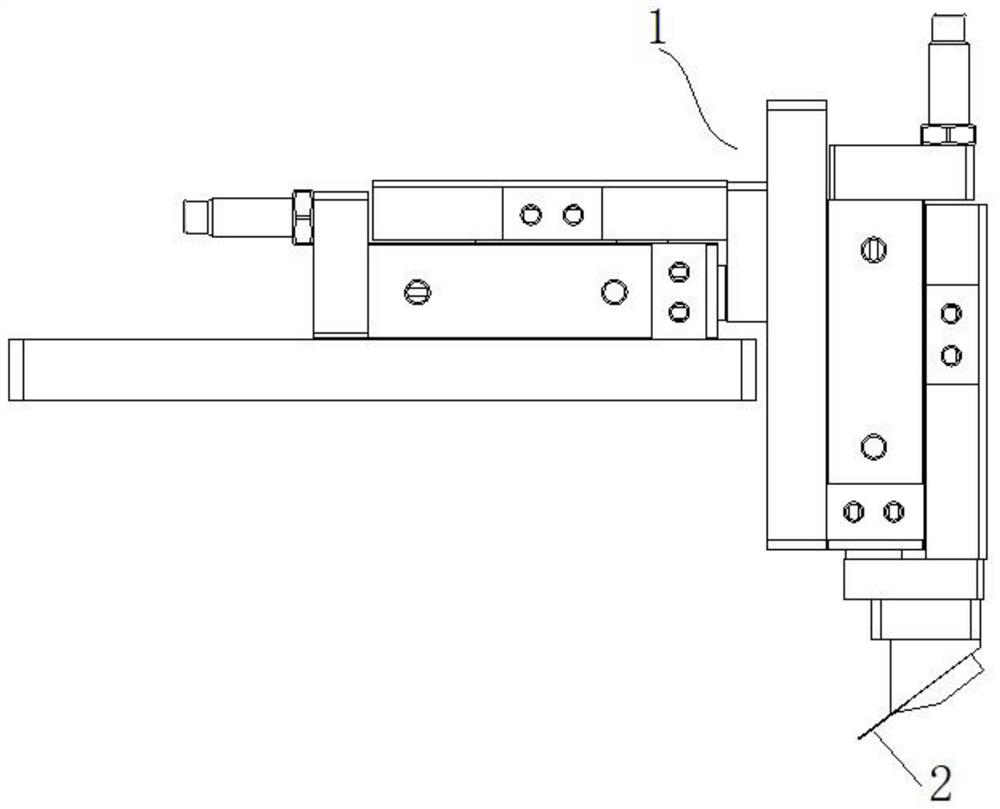 Backlight source assembling device