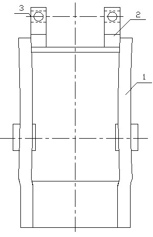 Steel plate spring support