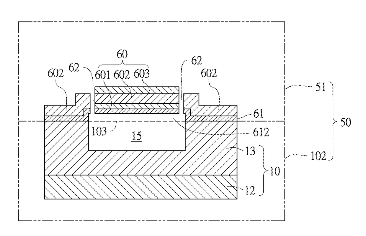 Integrated structures of acoustic wave device and varactor, and acoustic wave device, varactor and power amplifier, and fabrication methods thereof