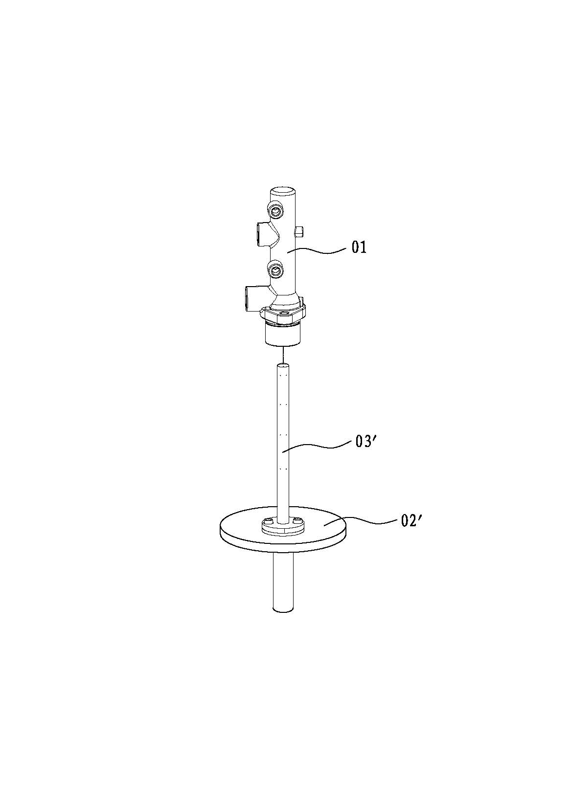 Automatic cleaning device for automobile brake pump cylinder