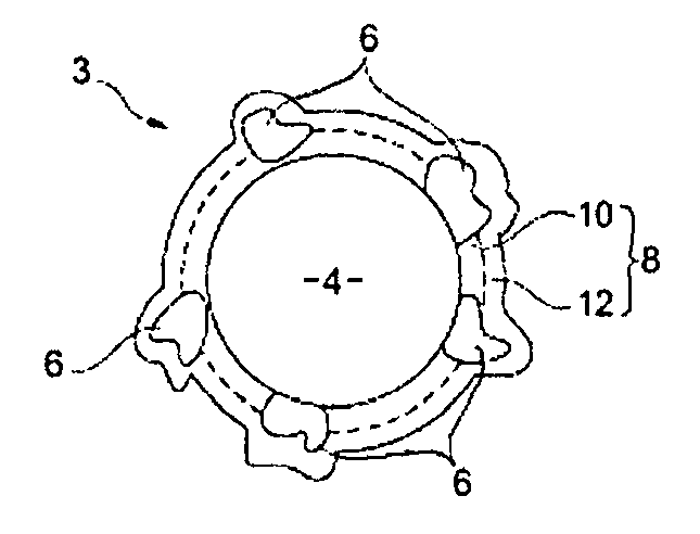 Abrasive sawing wire, production method thereof and use of same